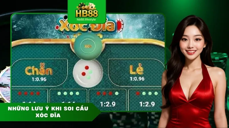 Những Lưu Ý Khi Soi Cầu Xóc Đĩa